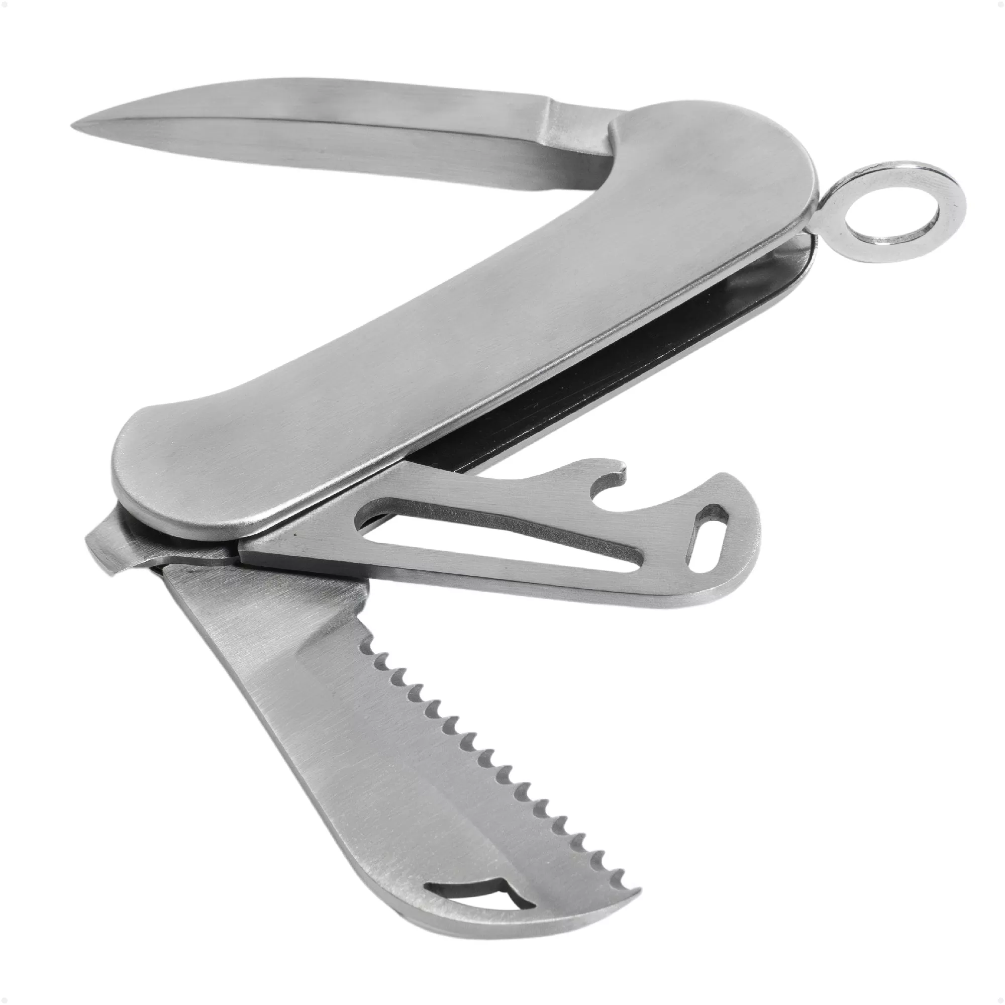 Sailor's Serrated Blade Rigging Knife, AISI316 Stainless Steel
