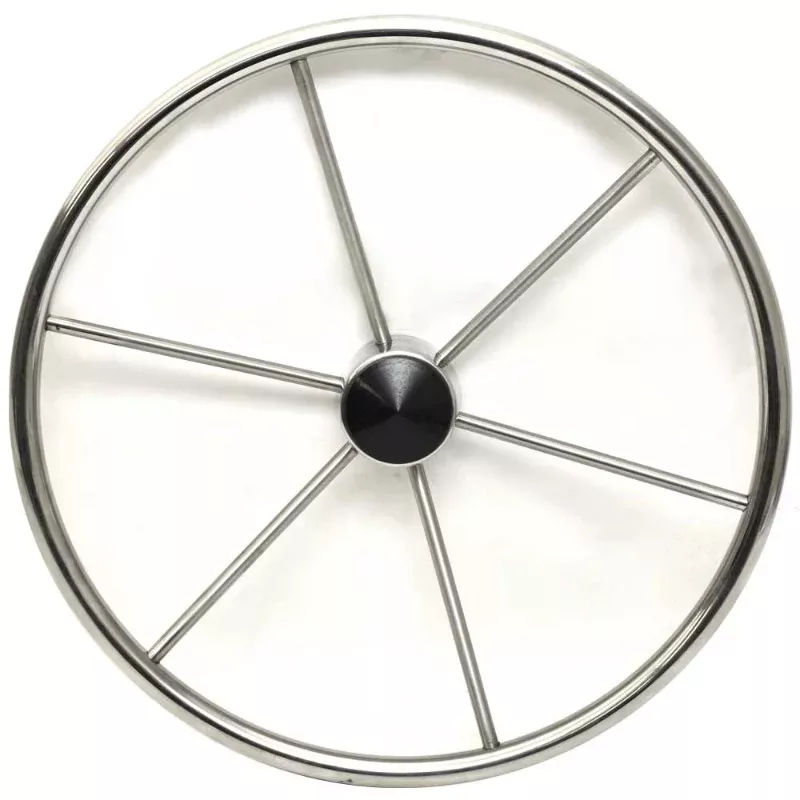Schmitt Stainless Steering Wheel 20"