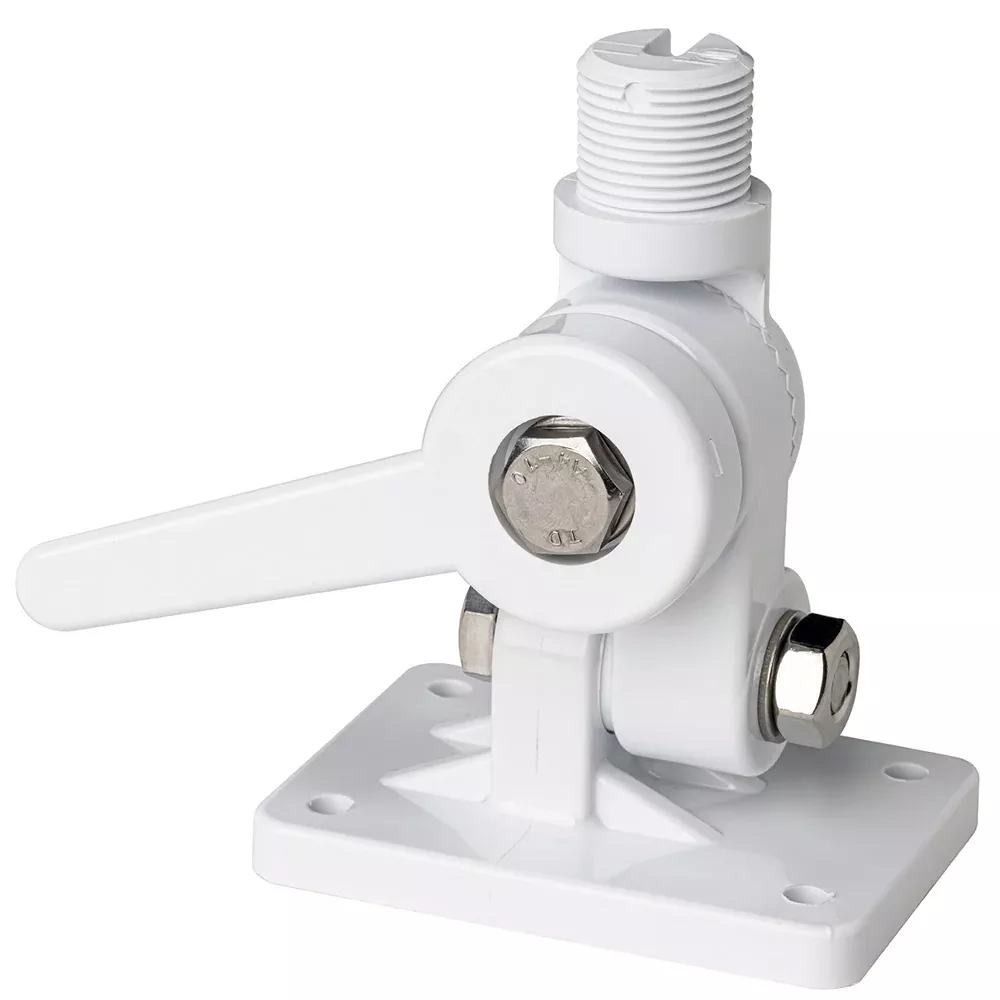 Scout Four-Way Nylon Ratchet Mount - White [PF AC NBASE001]