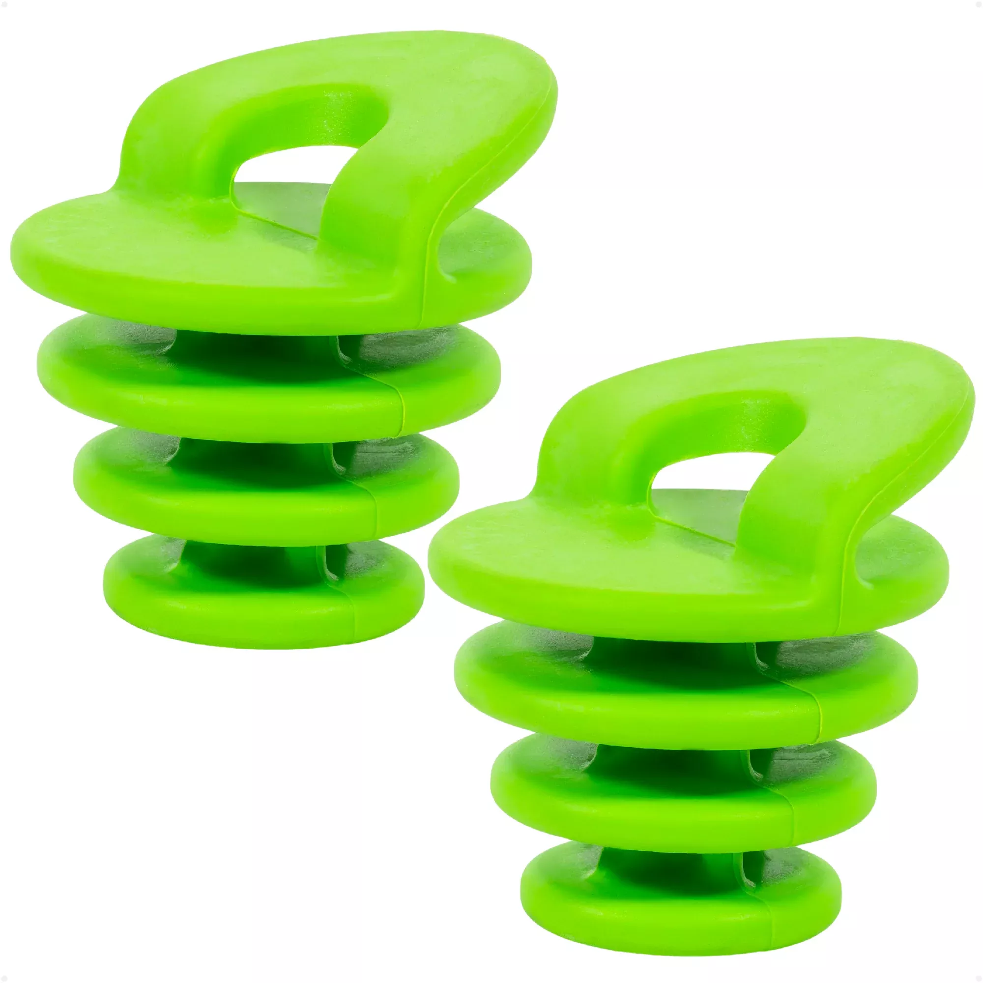 Scupper Plugs, Fits Drain Holes 1-1/4" - 1-3/4", 2-Pack