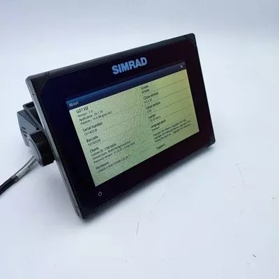 Simrad GO9 XSE Chartplotter Fishfinder Sonar NMEA2000 Navionics C-Map GO 7 inch