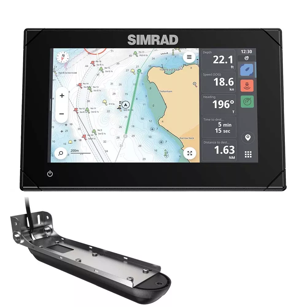 Simrad NSX 3007 7" Combo ChartplotterFishfinder w/Active Imaging 3-in-1 Transducer [000-15365-001]