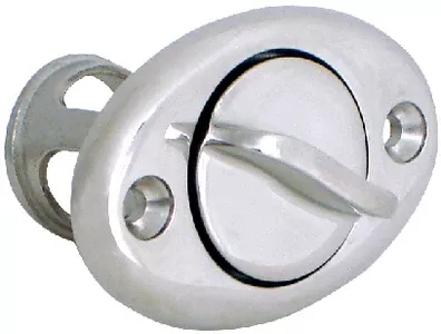 SS GARBOARD DRAIN & PLUG