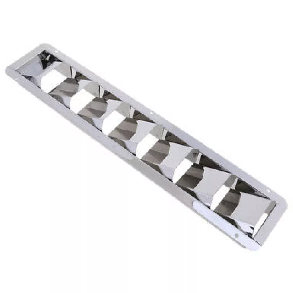 Stainless Steel 7" Louver Vent