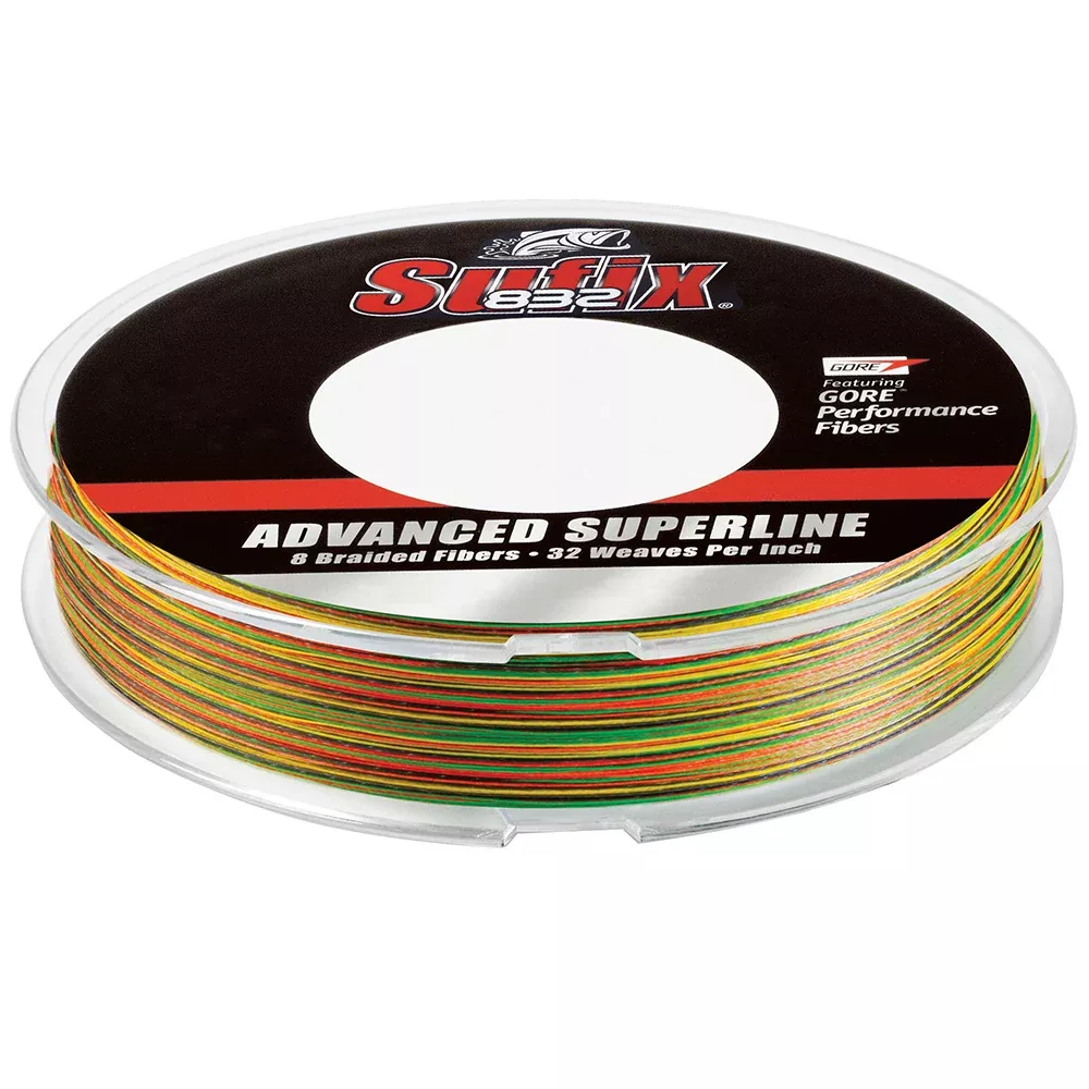 Sufix 832 Braid - 40lb - Fire Tiger - 300 yds [660-140FT]