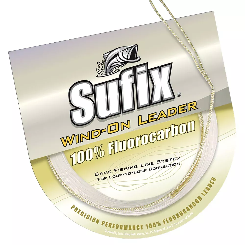 Sufix Wind-On 100% Clear Fluorocarbon Leader - 30lb - 11 yds [700-030F]