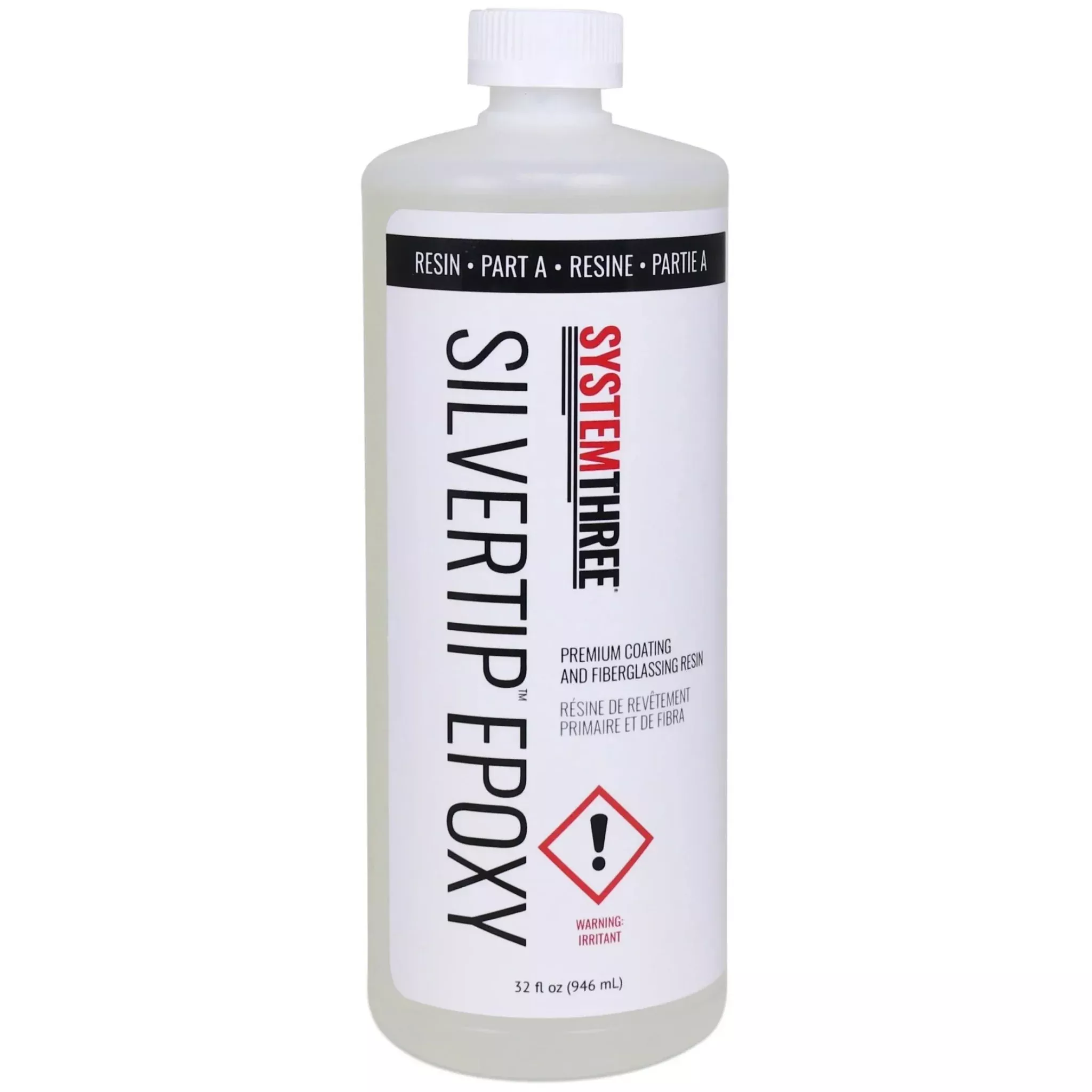 System Three 946mL Silver Tip Epoxy Resin *FA*