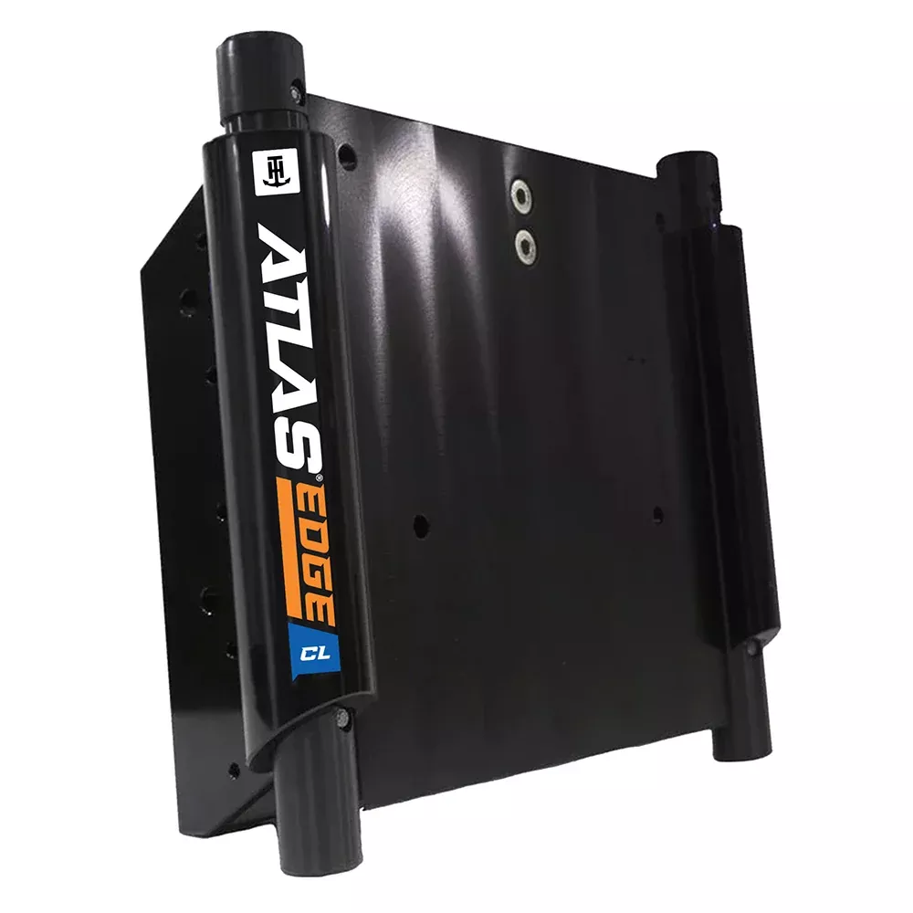 T-H Marine ATLAS EDGE 4" Set Back Hydraulic Jack Plate - Classic - Black [AHJE-4V-B-DP]