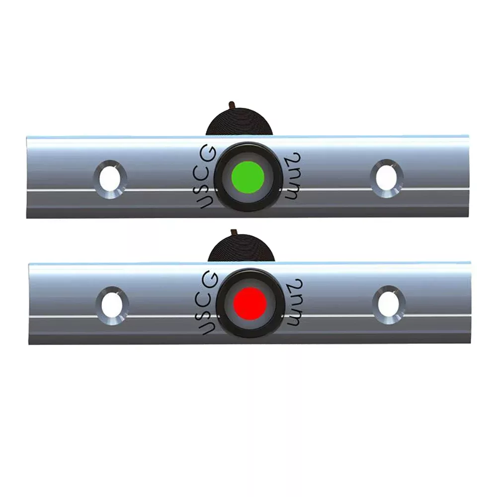 TACO Rub Rail Mounted LED Navigation Light Set - 4" w/Deutsch Plug PortStarboard [F38-6810B-1]