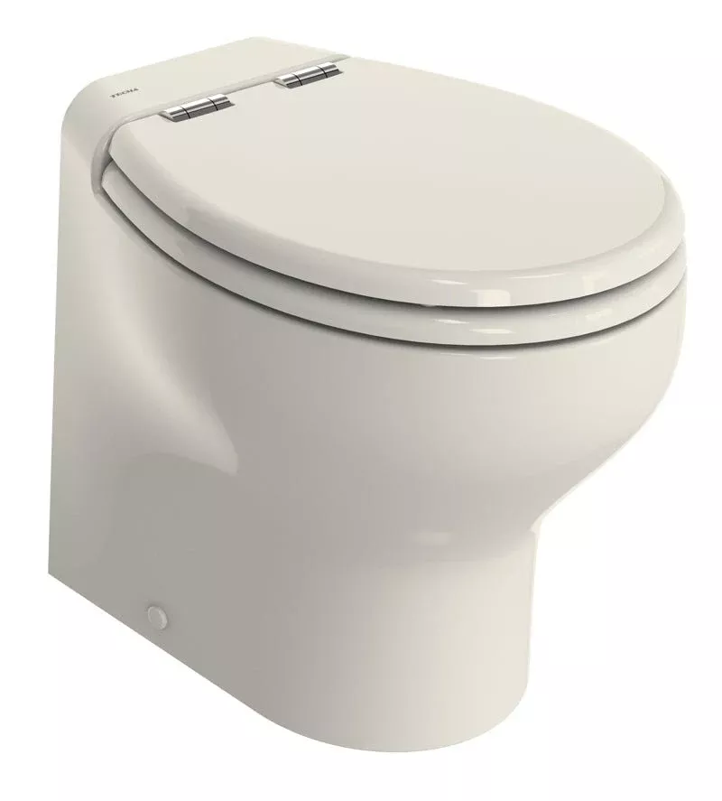 TECMA Silence Plus Double Button Flush Head (Bone, High)
