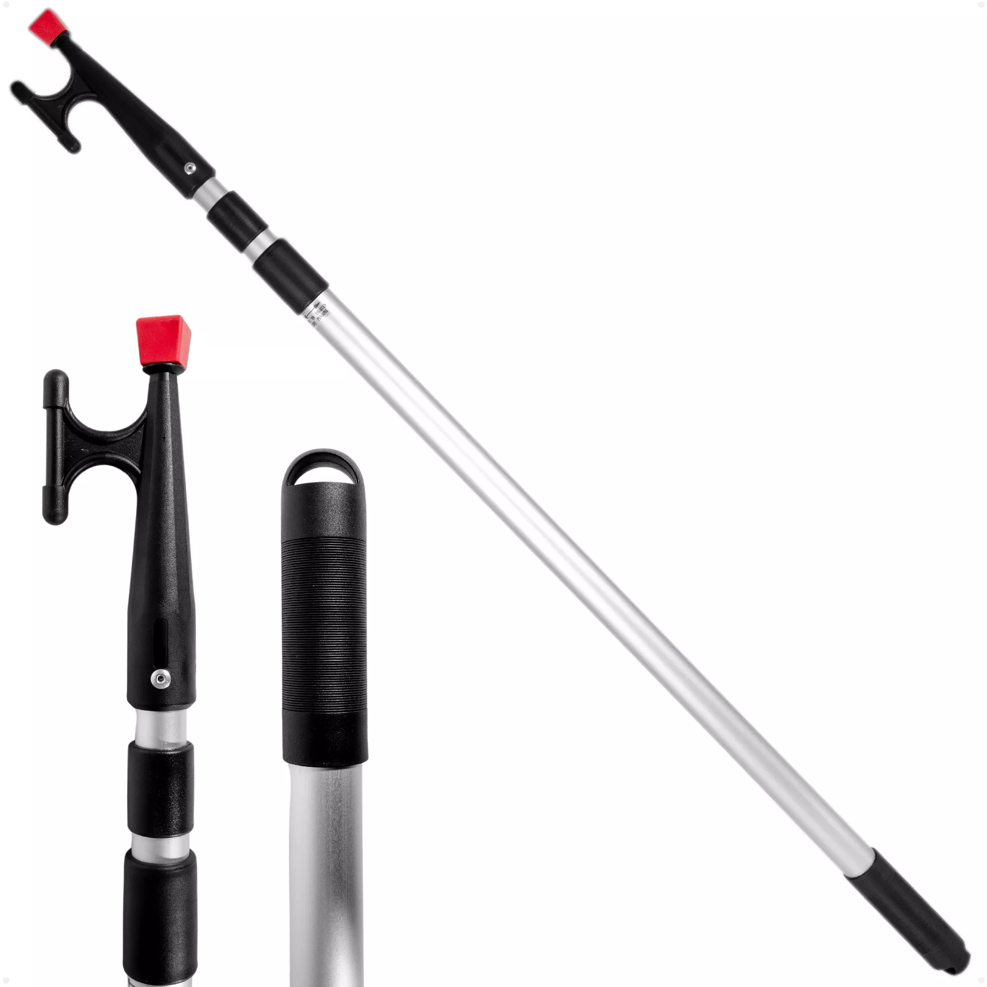 Telescoping Hook 42" - 96", Screw-On Top, Aluminum