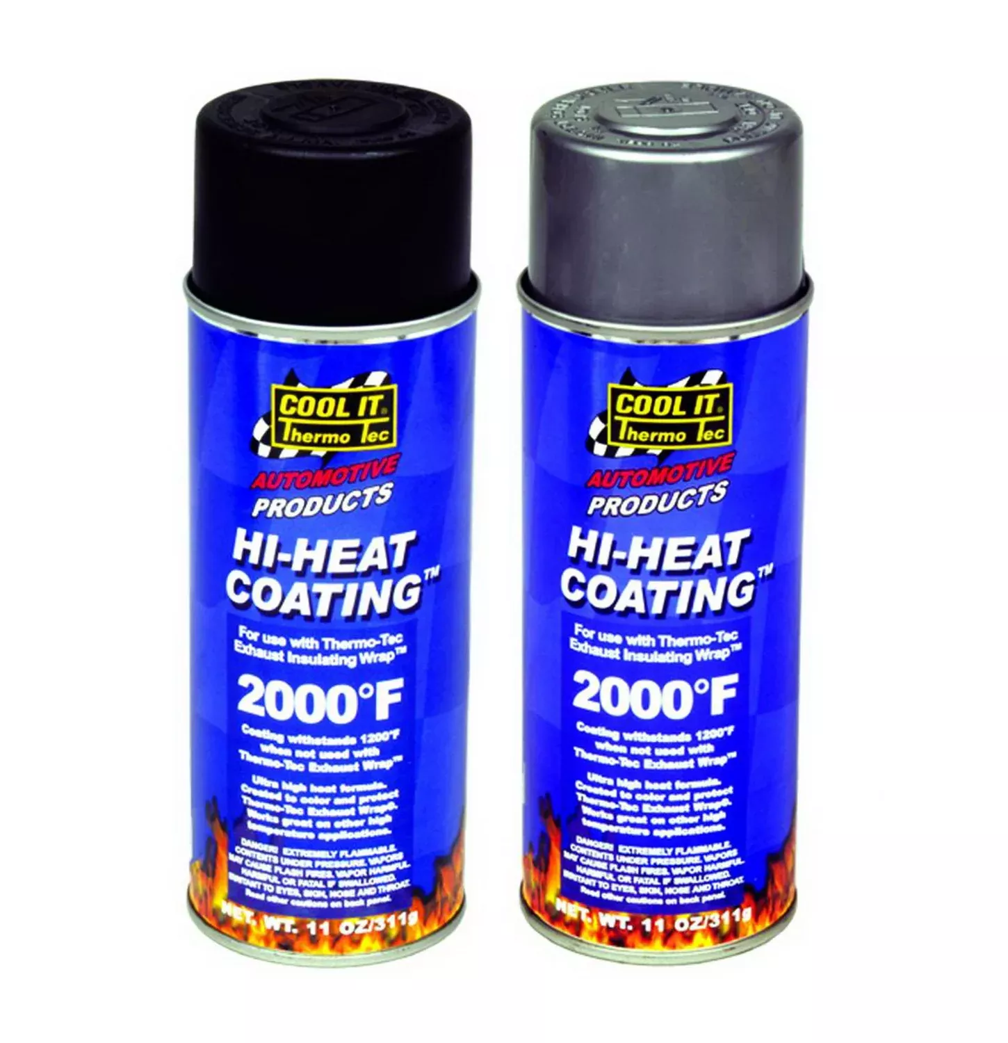 Thermo-Tec Products - 12002 - High Heat Spray Coating - Thermo Tec 12002 High Heat Spray Coating