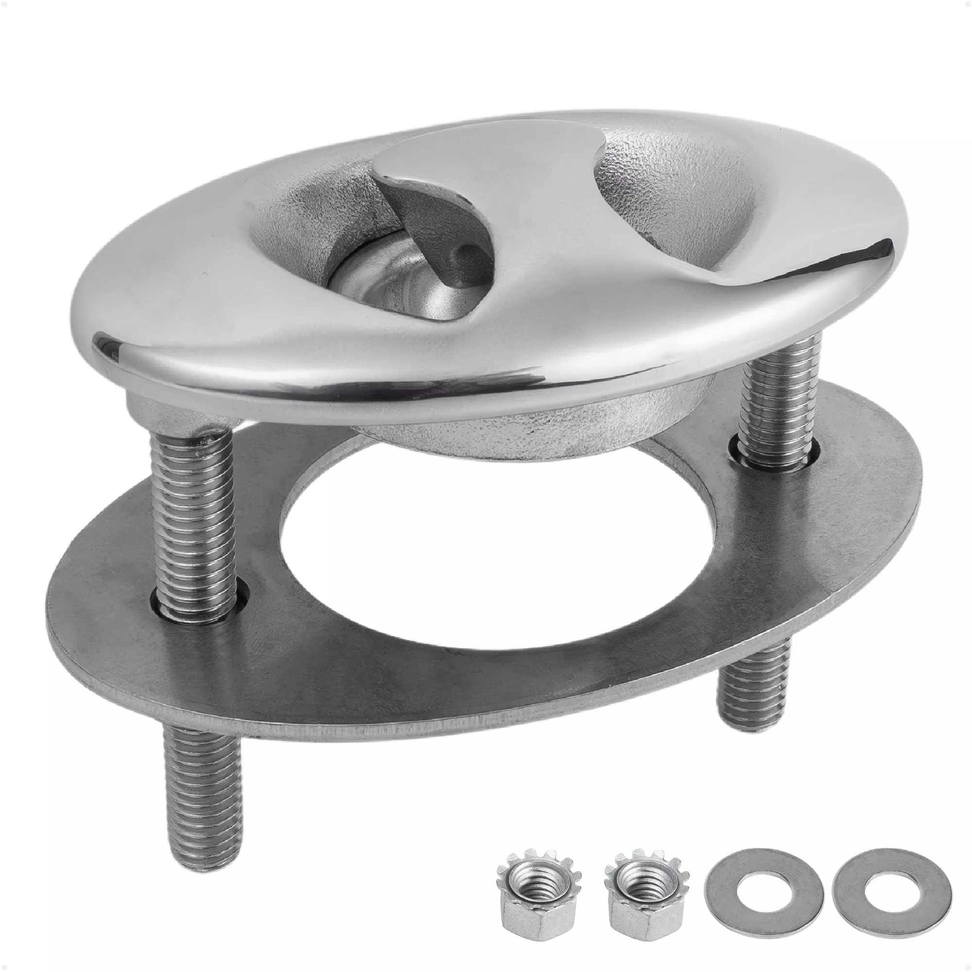 Transom Ski Tow Hook, AISI316 Stainless Steel