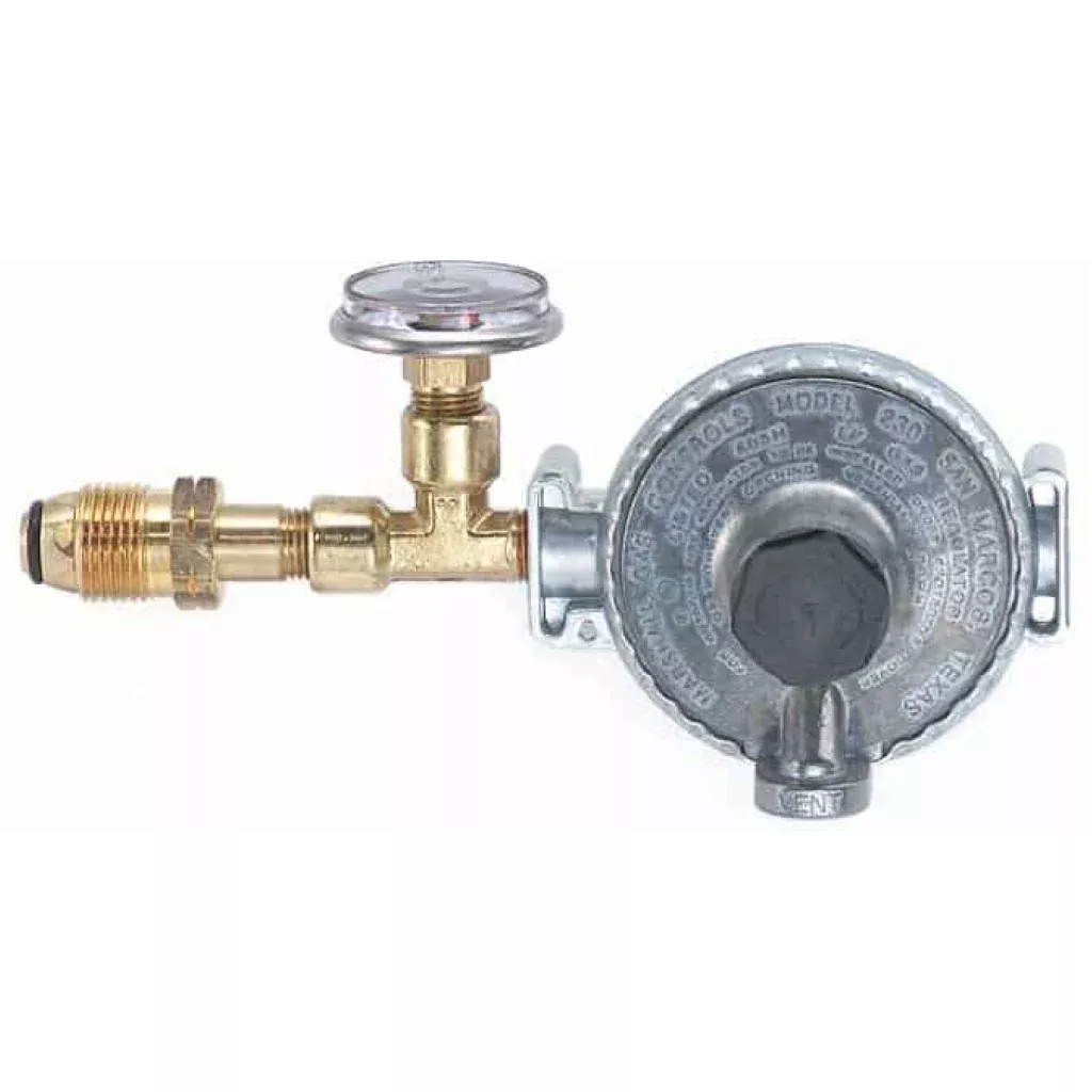 Trident Marine LPG Regulator with Gauge