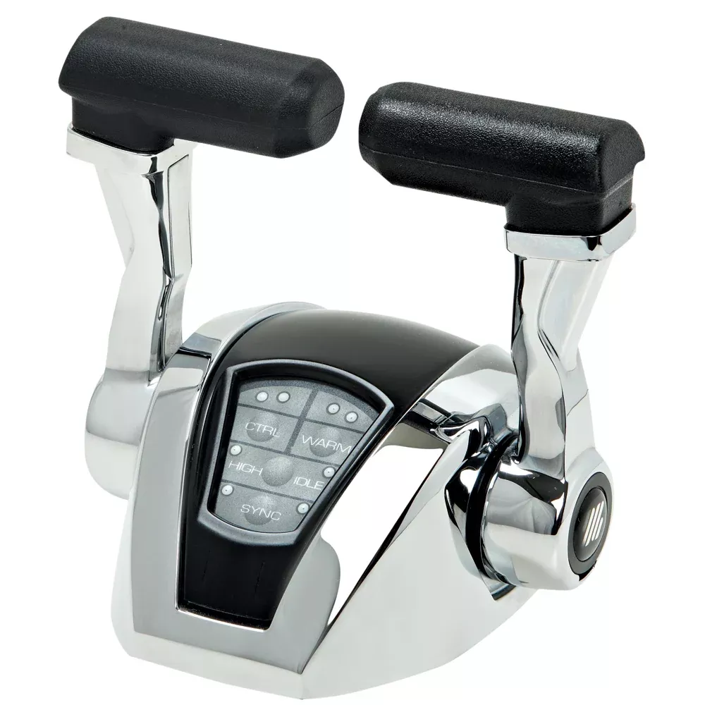 UFlex Power A Electronic Control Package - Dual Engine/Single Station - Mechanical Throttle/Mechanical Shift w/Trim [MM21T]