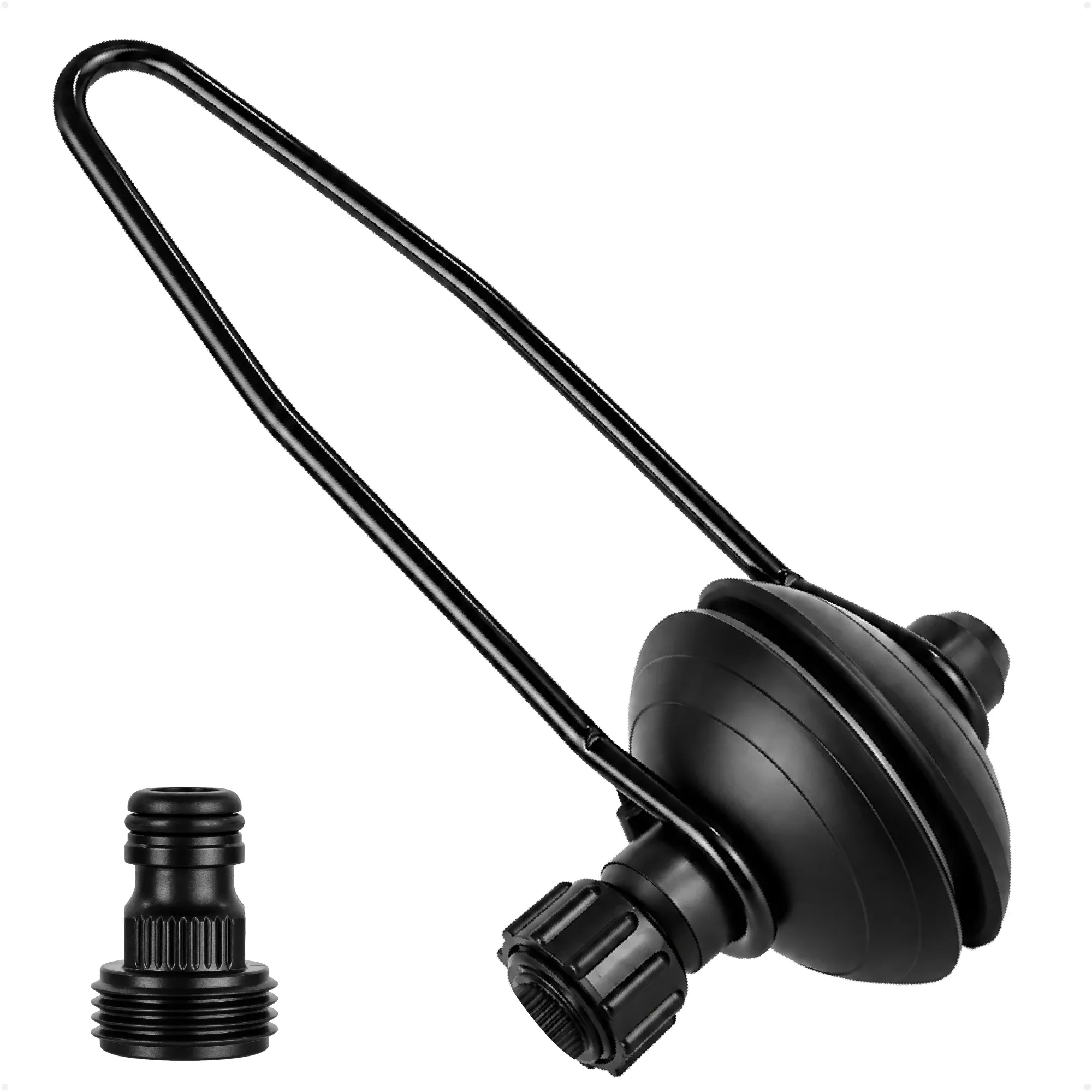 Universal Outboard Motor Flusher, Round Muffs