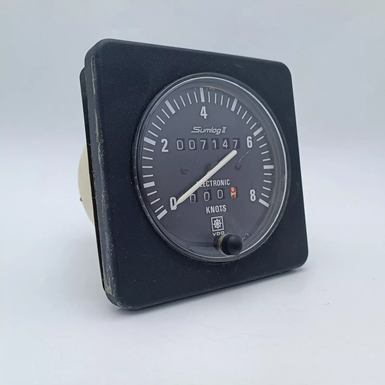 VDO Sumlog 2 II 0-8 knots Marine Speedometer Log Boat Speed kt
