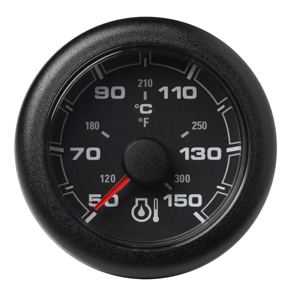 Veratron 52MM (2-1/16") OceanLink Engine Oil Temperature 150C/300F - Black DialBezel [A2C1065850001]