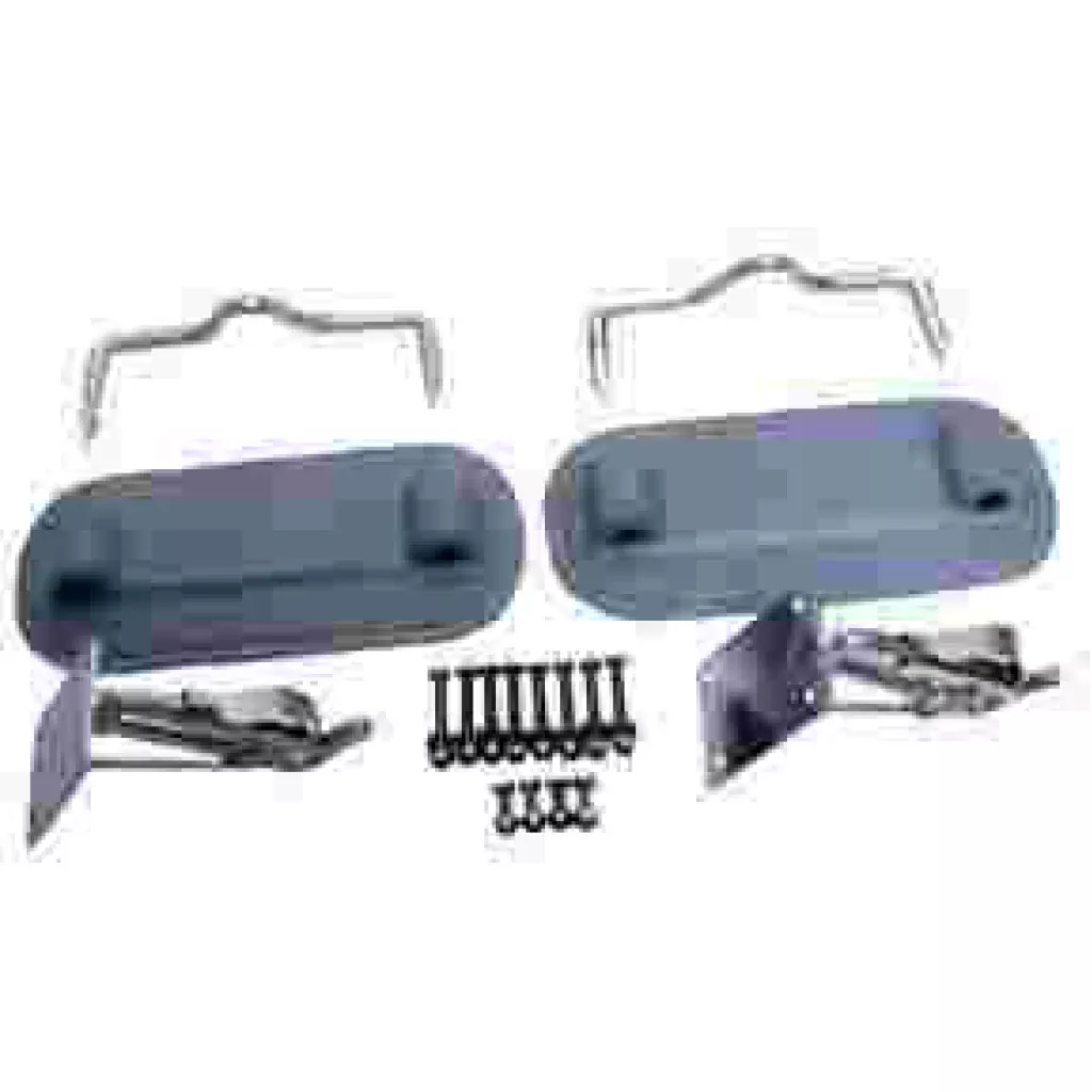 Weaver Grey Transom Mount Davit Kit