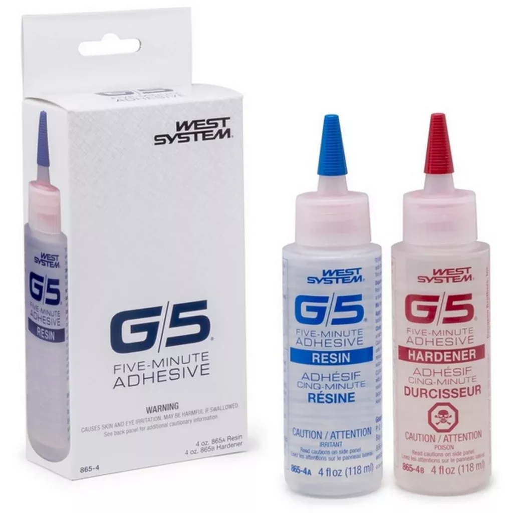 West System G/5 Five Minute Epoxy 2 x 118ml