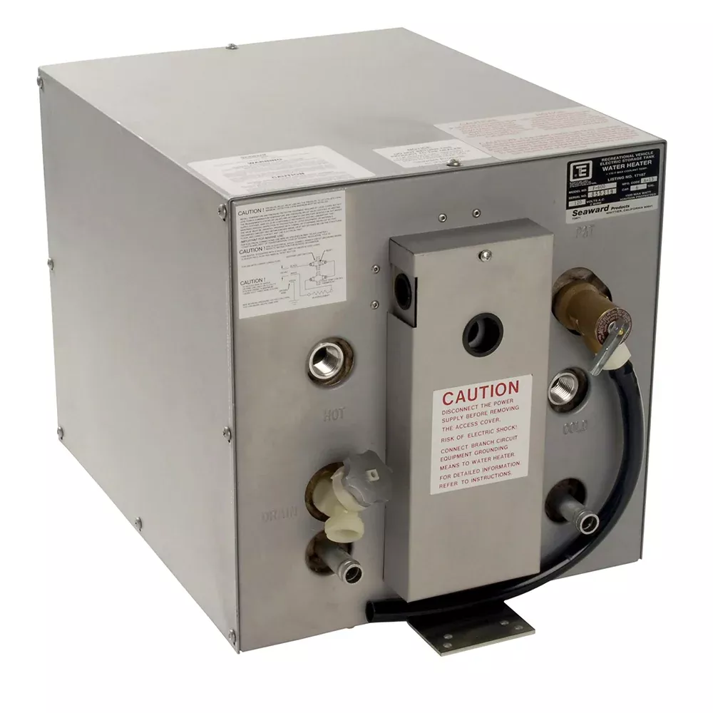 Whale Seaward 6 Gallon Hot Water Heater w/Front Heat Exchange - Galvanized Steel - 240V - 1500W [F650]