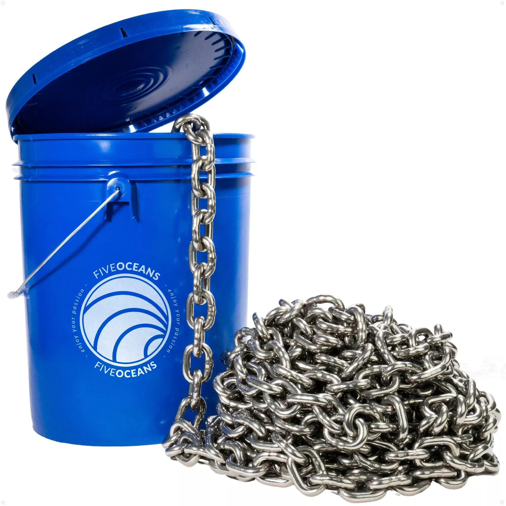 Windlass Anchor Chain 3/8" x 90' HT G4 - AISI316 Stainless Steel