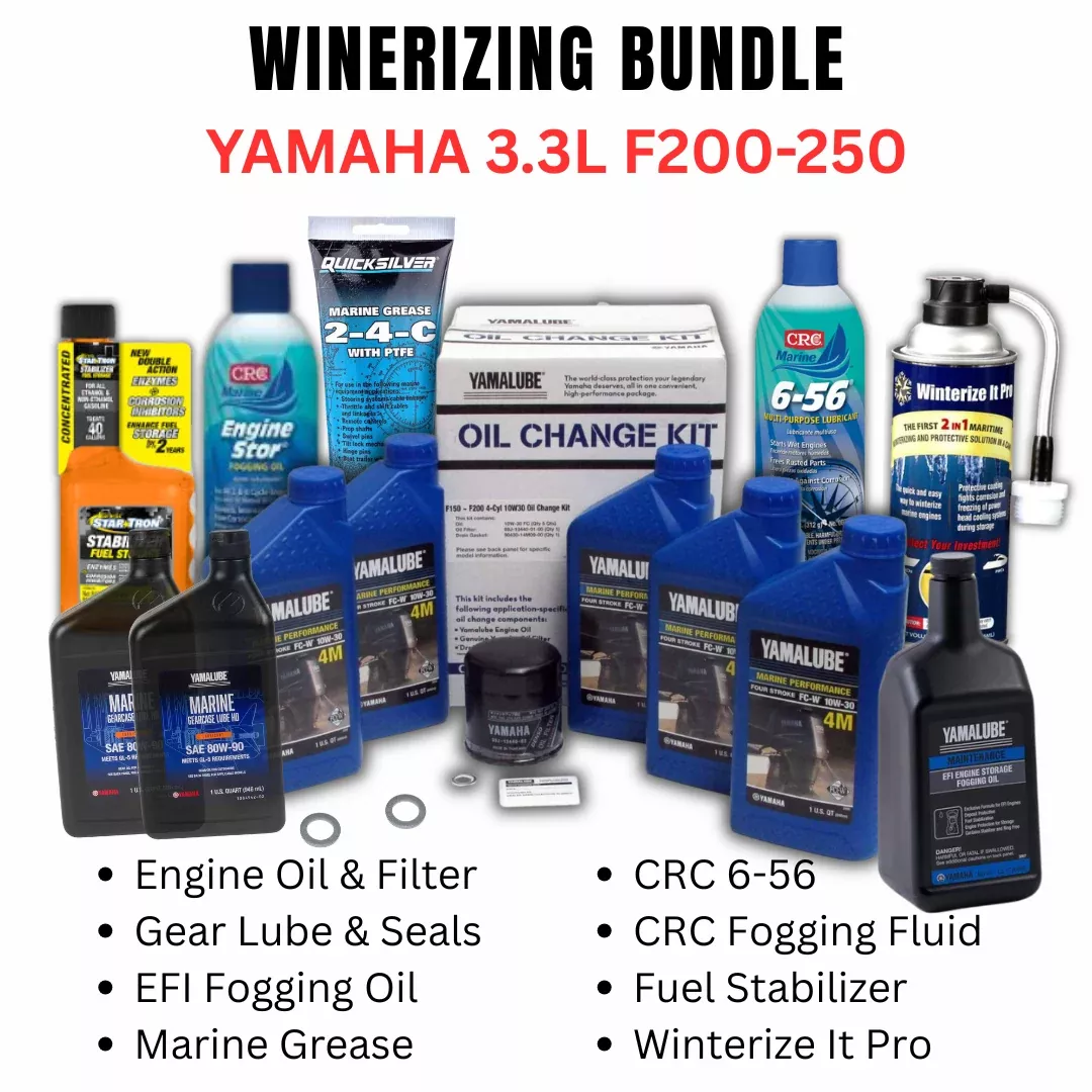 Yamaha 3.3L F200–F250 Winterizing Bundle